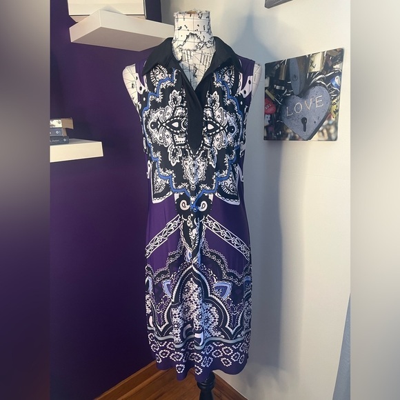 Carole Little Sleeveless Dress - Picture 1 of 7